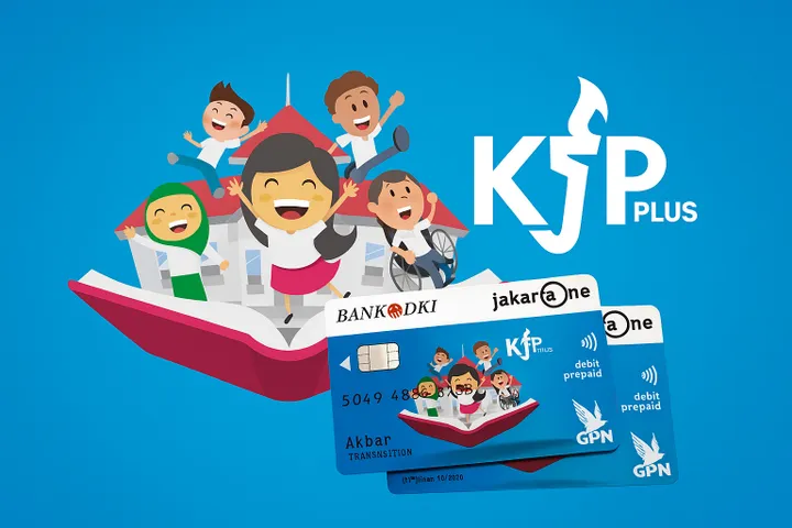 Ilustrasi program Kartu Jakarta Pintar Plus